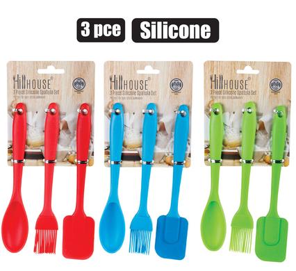 Silicone Spatula  Brights - 3 Piece