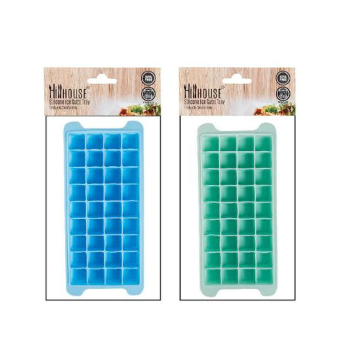 Silicone Ice Cube Tray 36 Cube 2 Piece