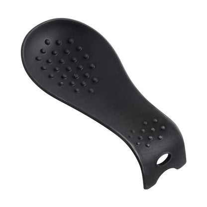 Spoon Holder, Silicone, Black