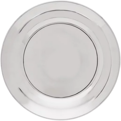 Stainless Steel Dinner Plate 25cm