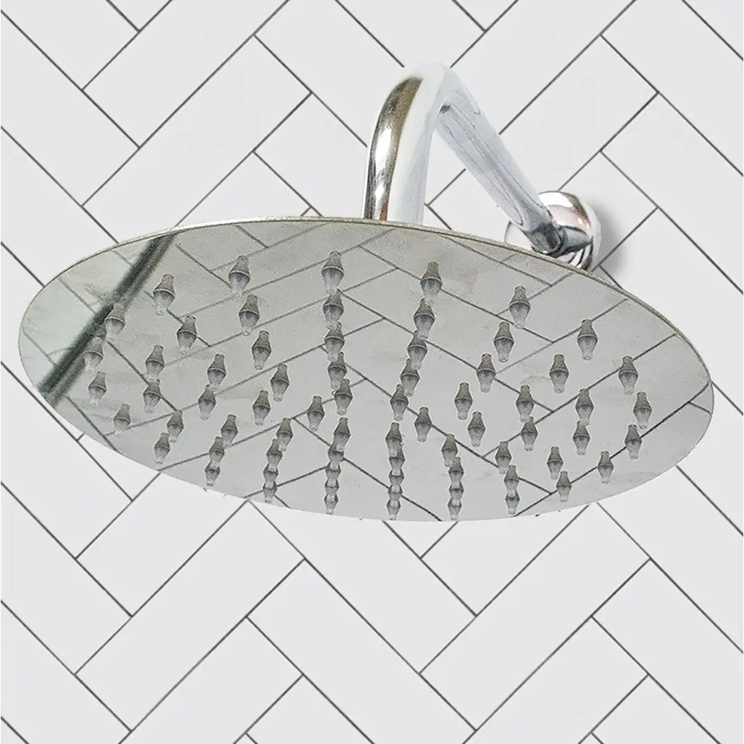 Stainless Steel Round Shower Rose - 200mm