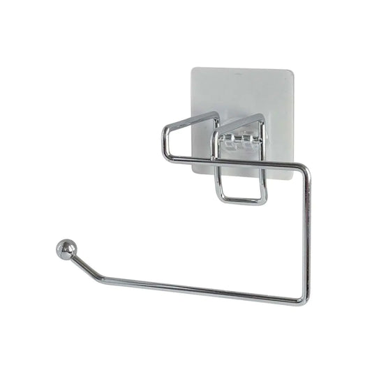 Stainless Steel Toilet Roll Holder - Stick-On