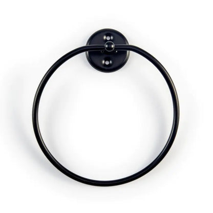 Stainless Steel Towel Ring, Matt Black