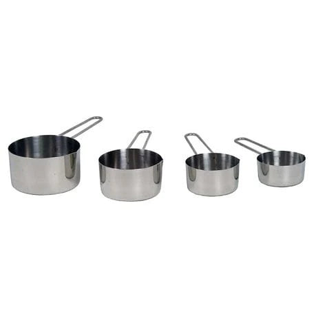 Steel King Stainless Steel Measuring Cup Set 4-Piece