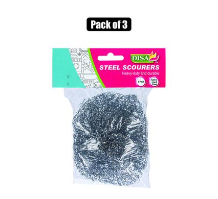 Steel Scourer Balls 3 Piece