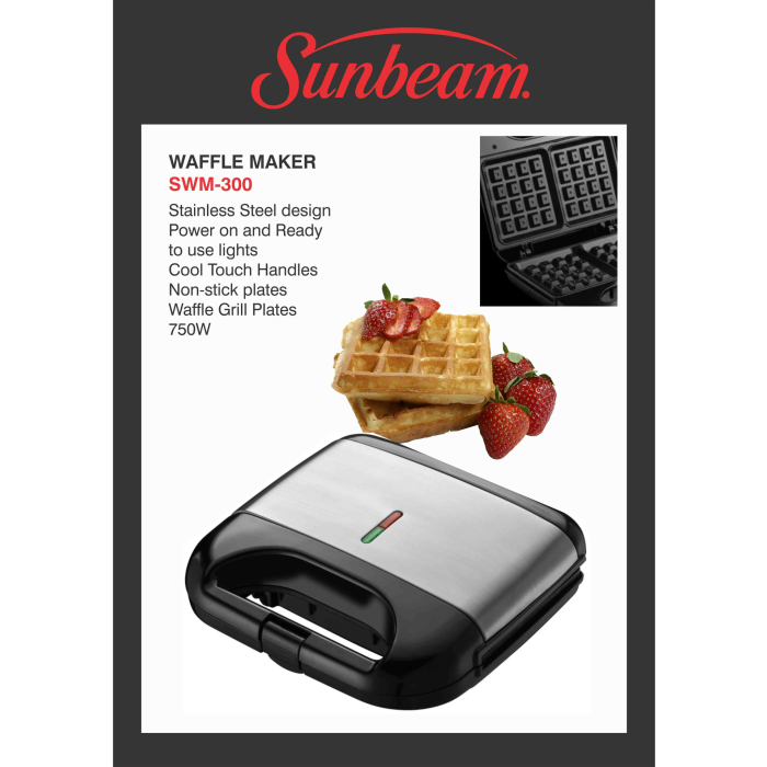 Sunbeam Waffle Maker