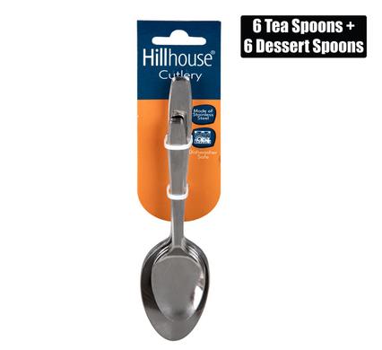 Table Spoon & Desert Spoon 12 Piece