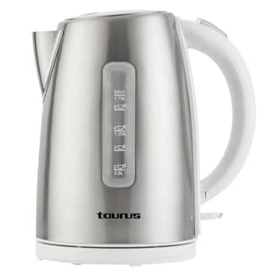 Taurus 360 Degree Arctic Cordless Kettle Stainless Steel 1.7L