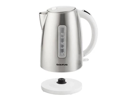 Taurus 360 Degree Arctic Cordless Kettle Stainless Steel 1.7L