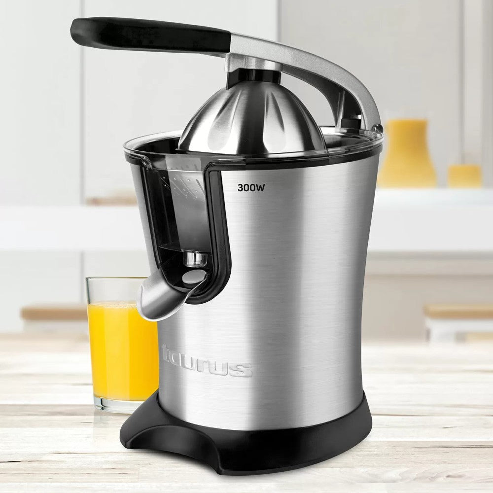 Taurus Citrus Juicer 300W Motor Stainless Steel