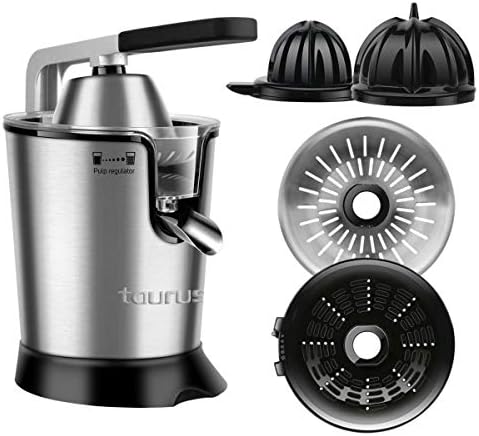 Taurus Citrus Juicer 300W Motor Stainless Steel