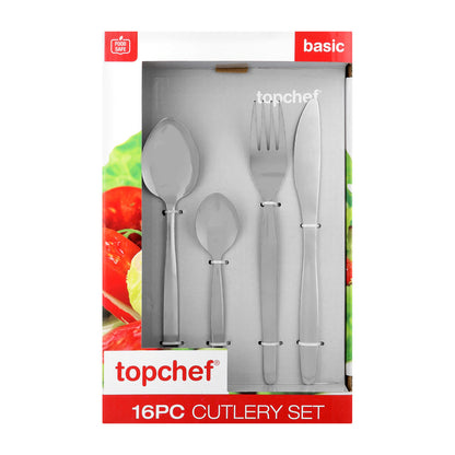 Top Chef 16 Pack Top Chef Eloff Cutlery Set