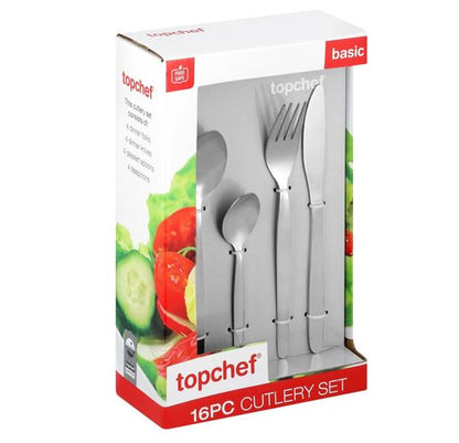 Top Chef 16 Pack Top Chef Eloff Cutlery Set