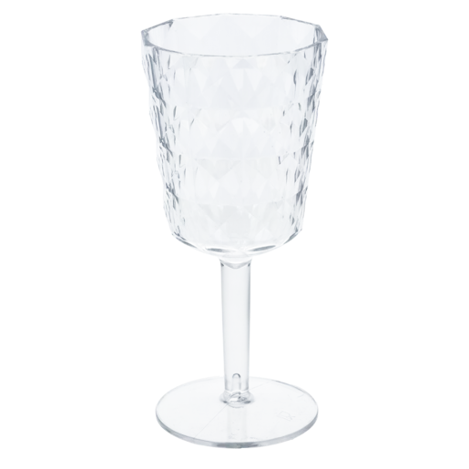 Transparent Sparkle Wine Goblet Glass 320ml