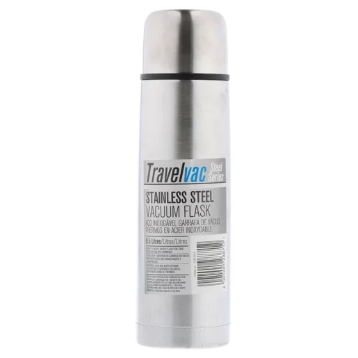 Travelvac Steel Series Stainless Steel Vacuum Flask 500ml