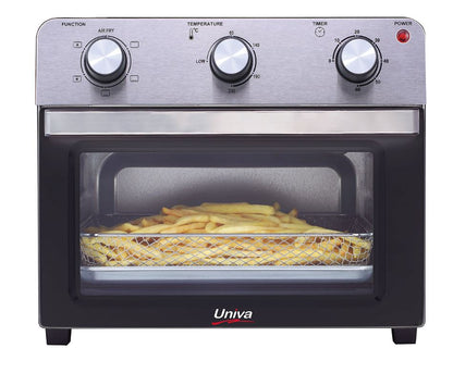 Univa 22L Air Fryer Oven Silver