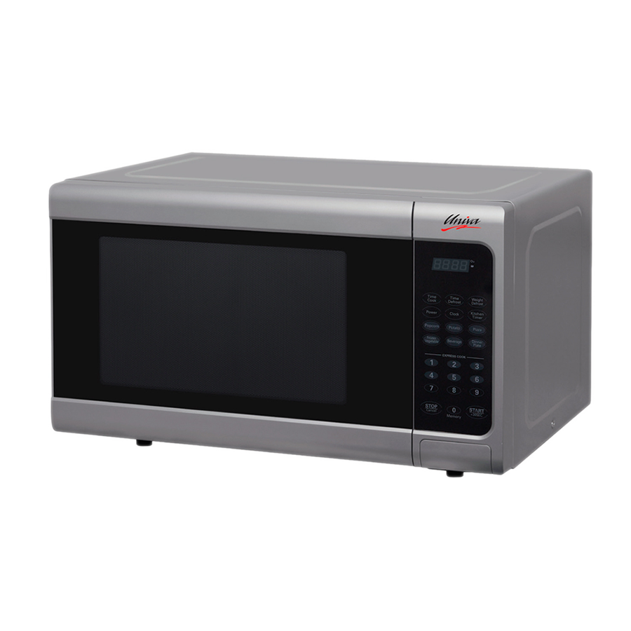 Univa 28 Litre Electronic Microwave - U28EM - Metallic