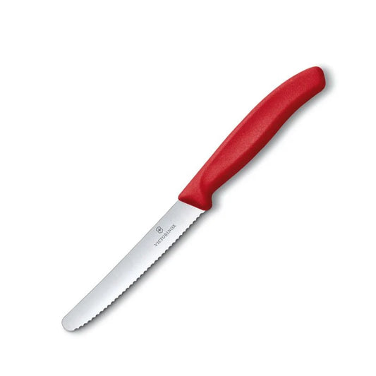 Victorinox Swiss Classic Tomato /Steak Knife Serrated Red