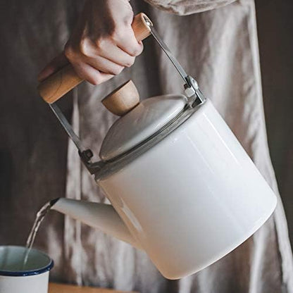 Vintage Enamel Kettle 2.3L