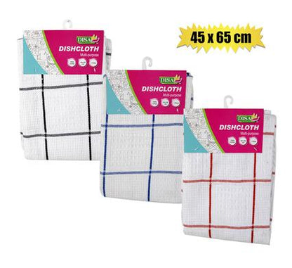 Waffle Cotton Dish Cloth 45x65cm