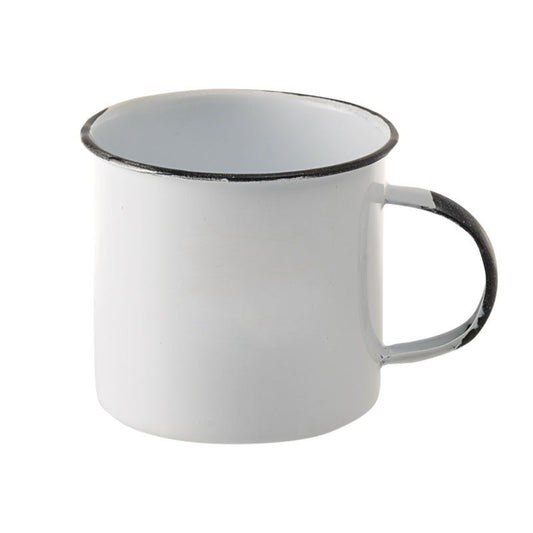 Coffee Mug White - Enamel