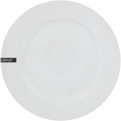 White Lifestyle Dinner Plate 26.5cm