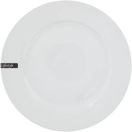 White Lifestyle Dinner Plate 26.5cm