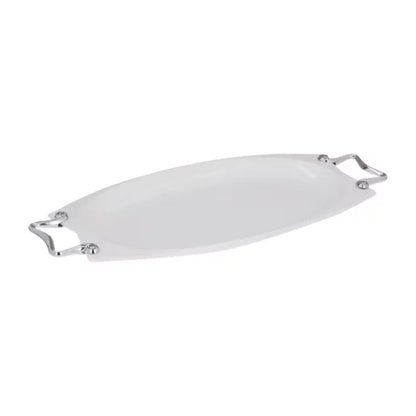 White Rectangle Elegance Platter 46cm