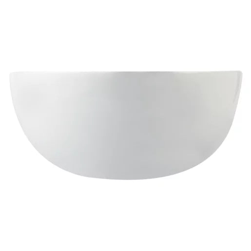 White Round Salad Bowl 25cm