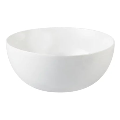 White Round Salad Bowl 25cm