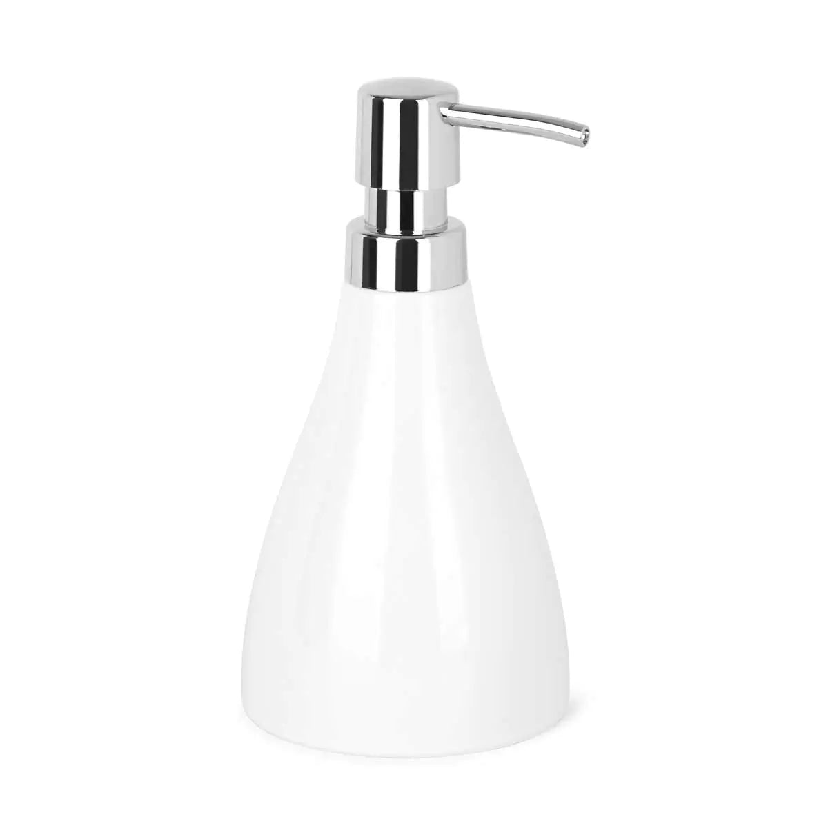 White Soap Dispenser, Melamine