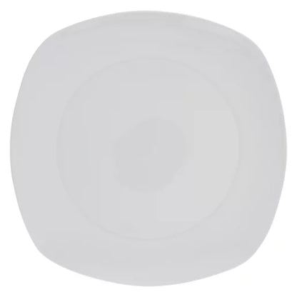 White Square Living Dinner Plate 27cm