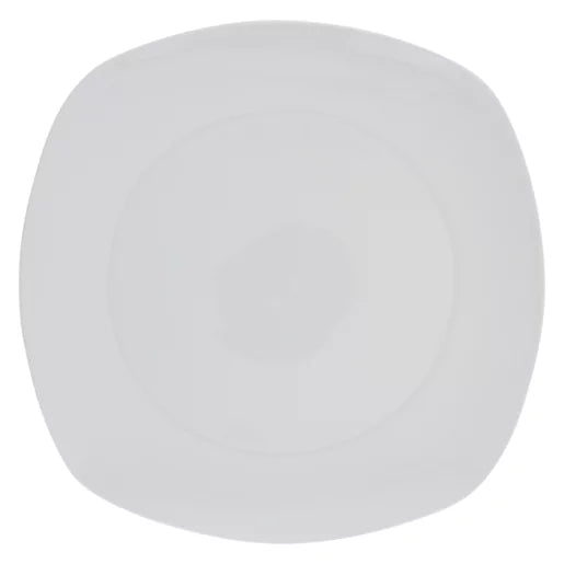 White Square Living Dinner Plate 27cm