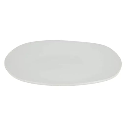 White Square Living Side Plate 20.5cm