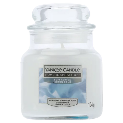 Yankee Candle Soft Cotton Small Candle Jar