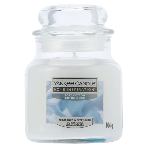 Yankee Candle Soft Cotton Small Candle Jar