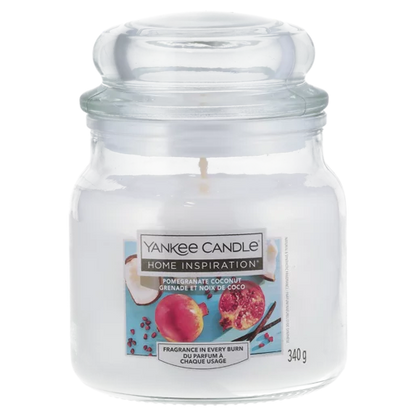 Yankee Medium Pomegranate & Coconut Candle Jar