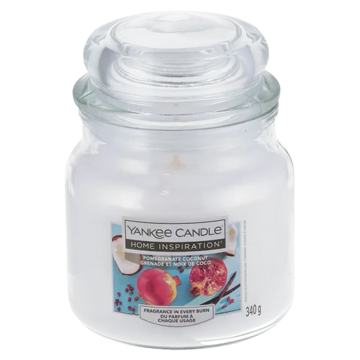 Yankee Medium Pomegranate & Coconut Candle Jar