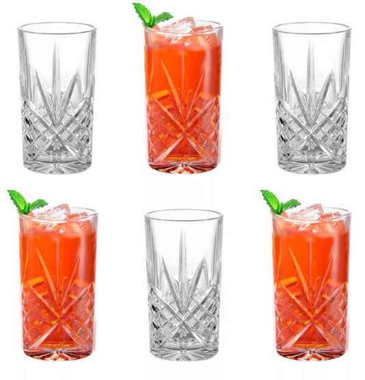 Albany Hi Ball Glasses - Set of 6