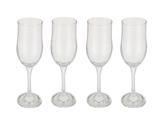 Blush Flute Glasses -  Set 4