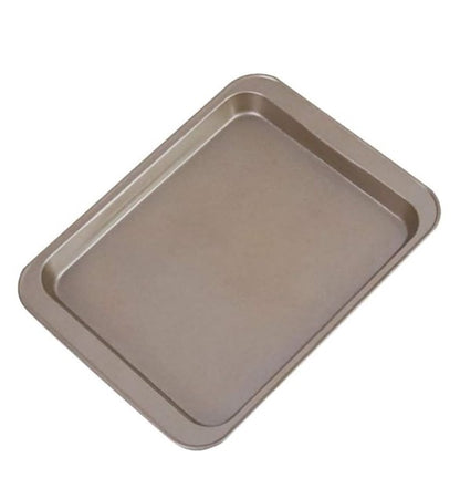 Non-Stick Tray 32x23x1.5cm Gold