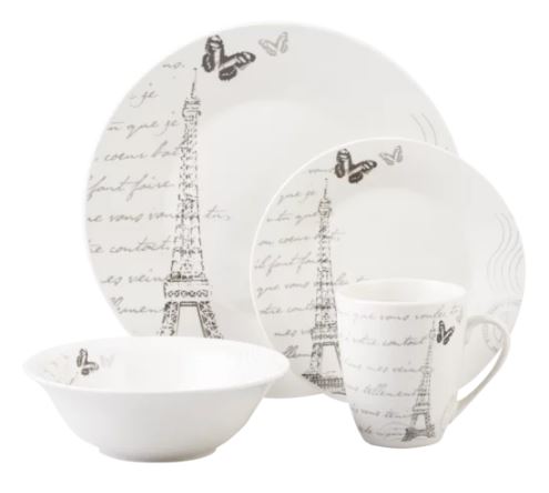 Paris Theme Dinner - Set of 16